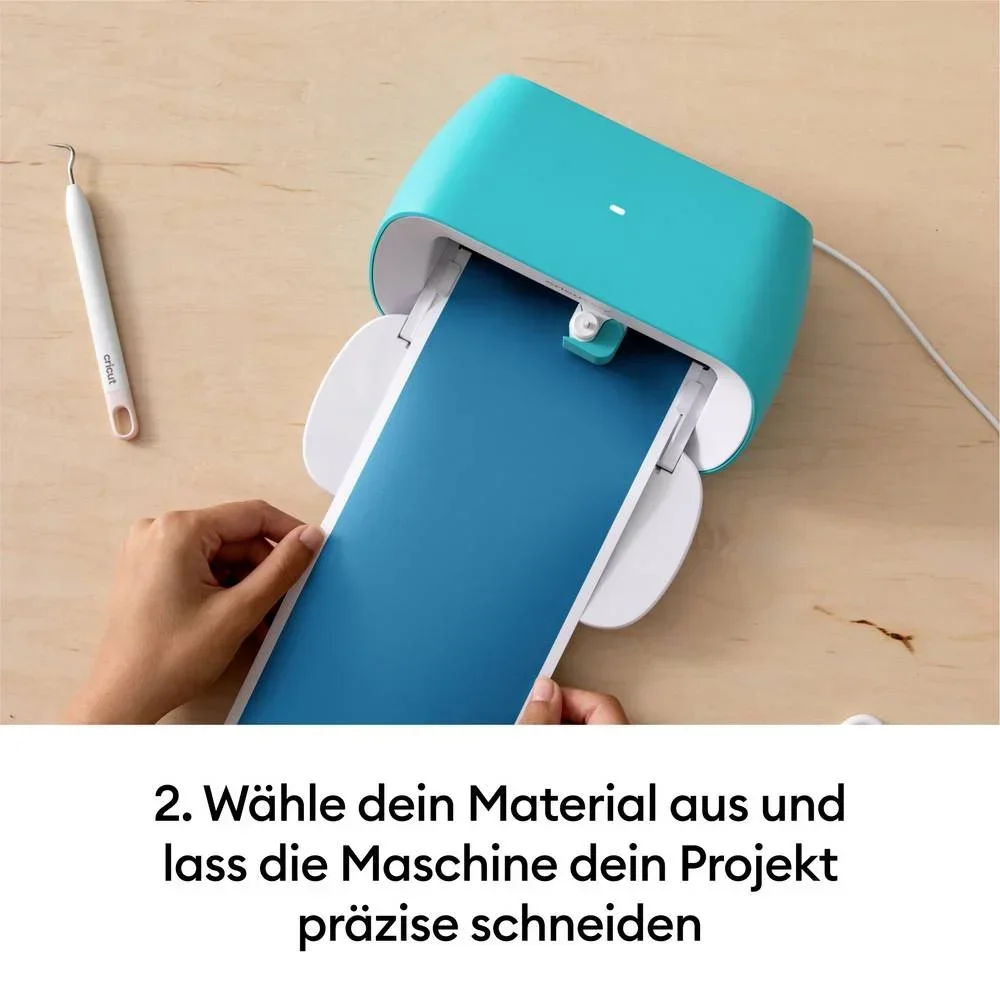 CRICUT Joy Starter Bundle Schneideplotter mit Gestaltungsset Türkis