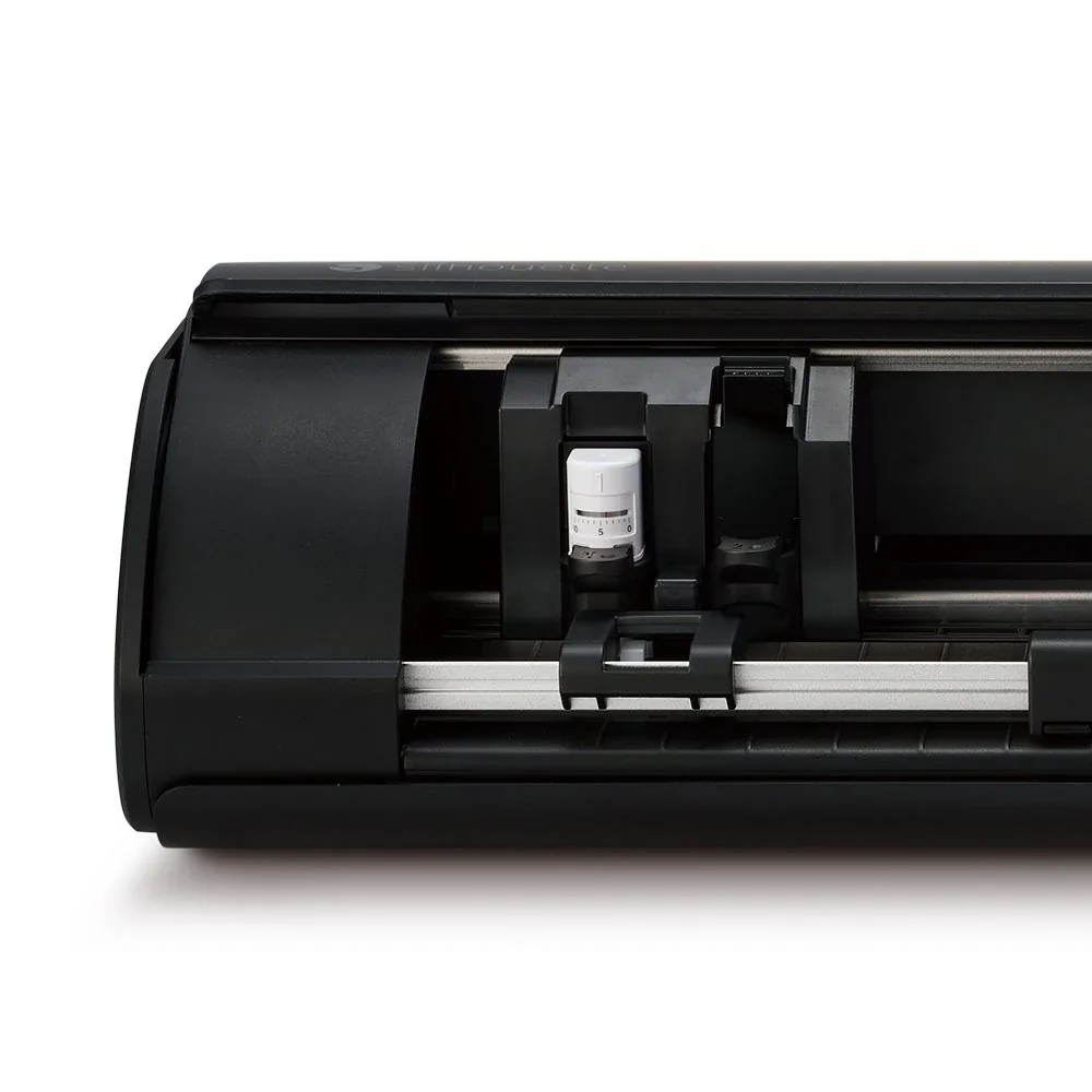 Silhouette Cameo 5 Schneideplotter schwarz matt mit 100 Designs