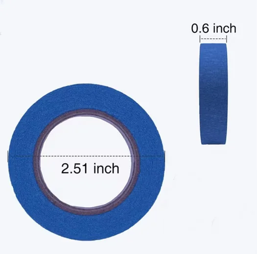 FELIXLEO Washi Tape bunt Kreppband für Journaling und Deko