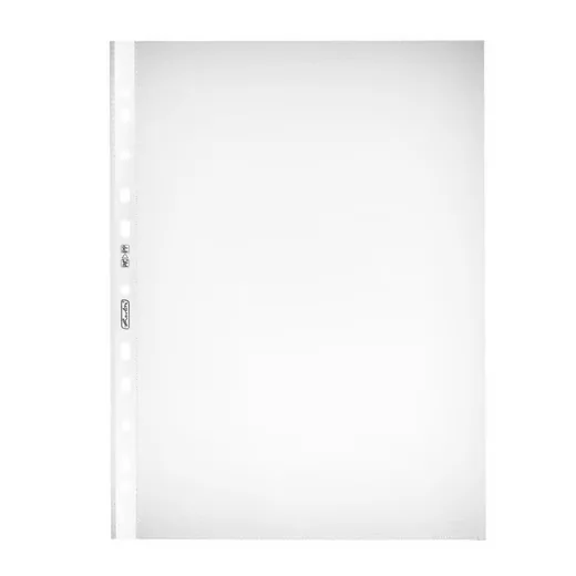 Herlitz Prospekthülle A4 PP genarbt Standard Dokumentenhülle