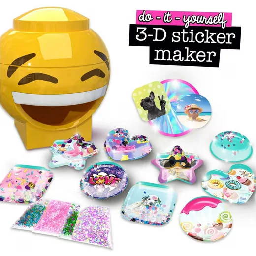 Paladone ACTIVITY KINGS ILY DIY 3D Aufkleber Maker Kreativset ab 6