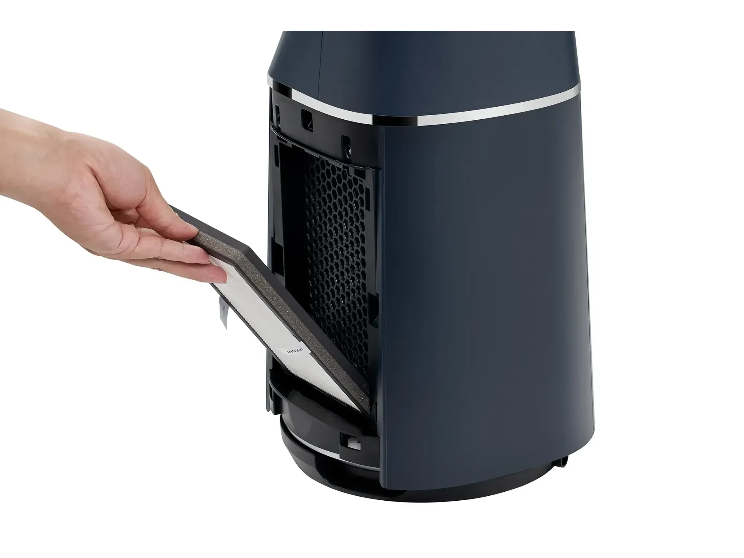 Midea MFP-120i BL Turmventilator und Luftreiniger dunkelblau