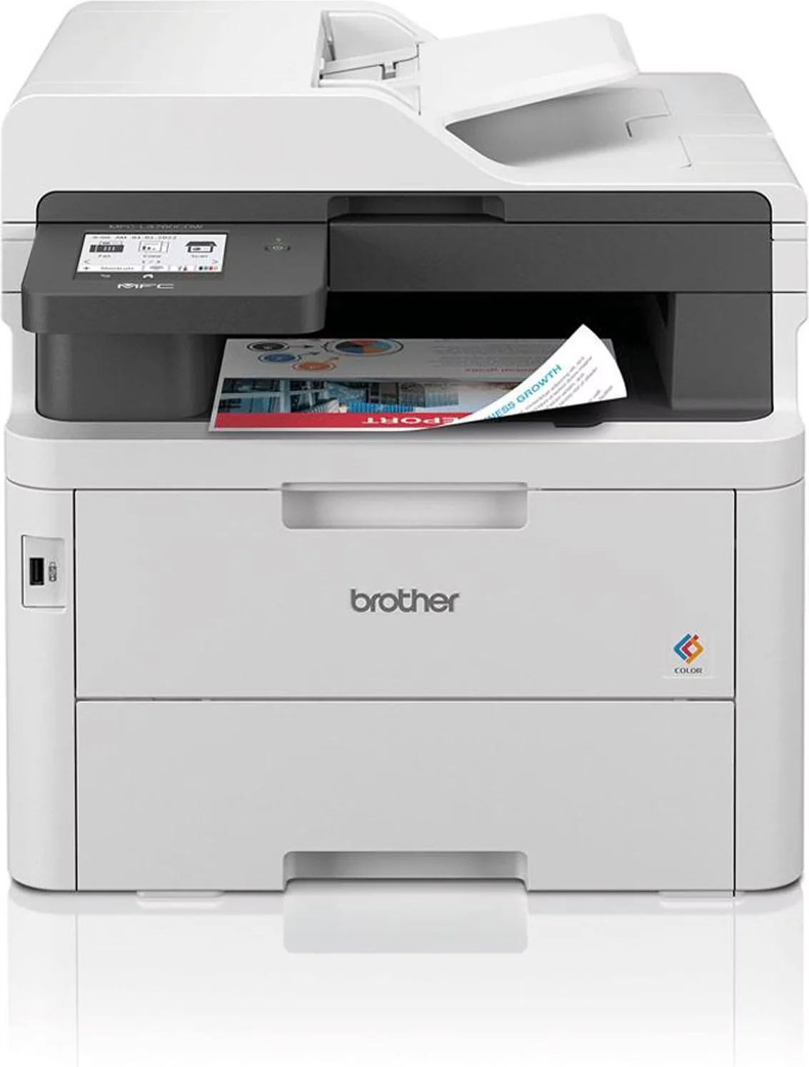 Brother MFC-L3760CDW Farb-Multifunktionsdrucker mit WLAN, Duplex A4