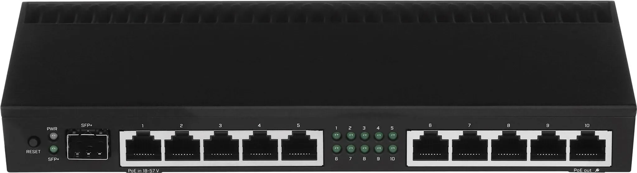 MikroTik RB4011iGS+RM Router Ethernet WAN Gigabit Ethernet Schwarz