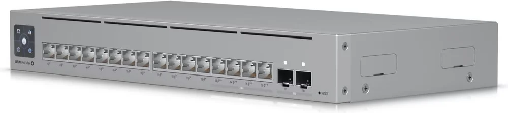 Ubiquiti UniFi Switch Pro Max 16 PoE 16-Port Gigabit Managed