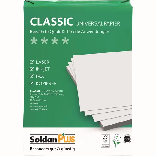 INAPA SoldanPlus Kopierpapier Classic Druckerpapier