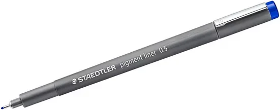 STAEDTLER Pigment Liner Fineliner 0,5 mm blau