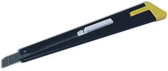 WEDO Cuttermesser 9 mm Metall, farblich sortiert