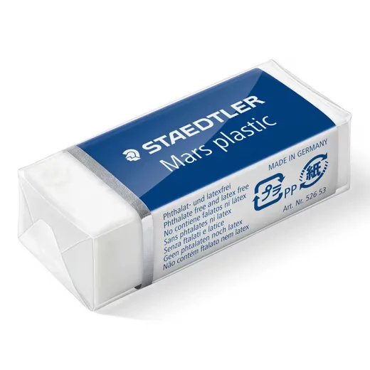 STAEDTLER Mars Plastic Mini Bleistift Radierer 526 53 13x19x40 mm