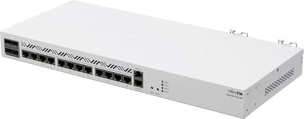 MikroTik CCR2116-12G-4S+ Cloud Core Router, 12x Gigabit, 4x 10G SFP+