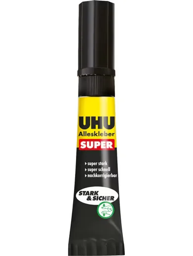UHU Alleskleber Super Klebstoff 7 g Tube Universalkleber