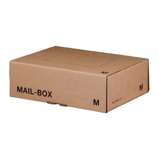 SMARTBOX PRO MAIL-BOX 00069030 Versandkarton M 331x241x104 mm braun