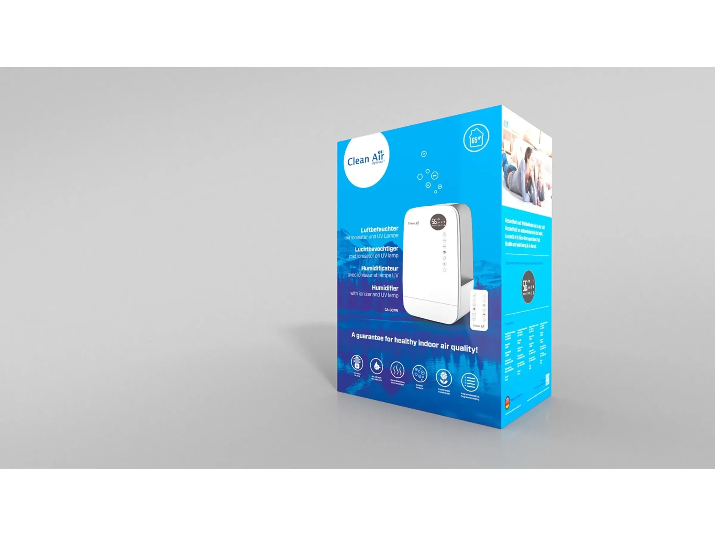 Clean Air Optima CA607W Smart Luftbefeuchter für Räume bis 65 m²